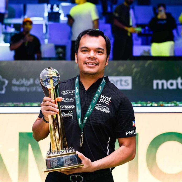 Filipino pool icon Carlo Biado captures Predator PBC Indonesia International Open crown after thrilling comeback