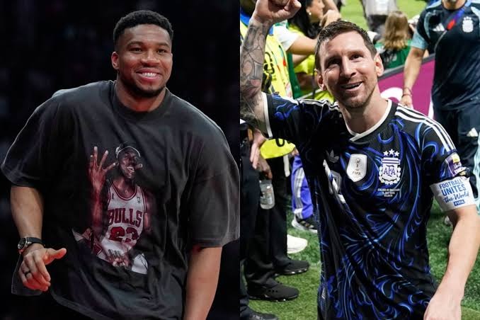 Giannis Antetokounmpo wants a legacy like Lionel Messi’s after Miami move