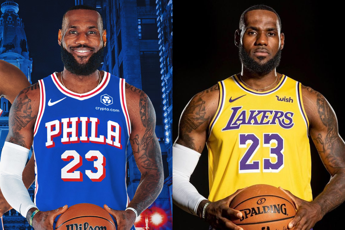 LeBron James joins Philadelphia 76ers on a two-year, $8M deal in stunning NBA move