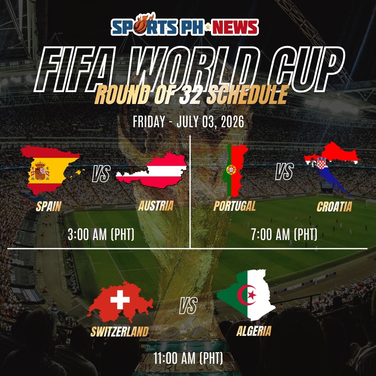 FIFA World Cup preview: knockout stakes rise as Spain, Portugal, Switzerland take center stage