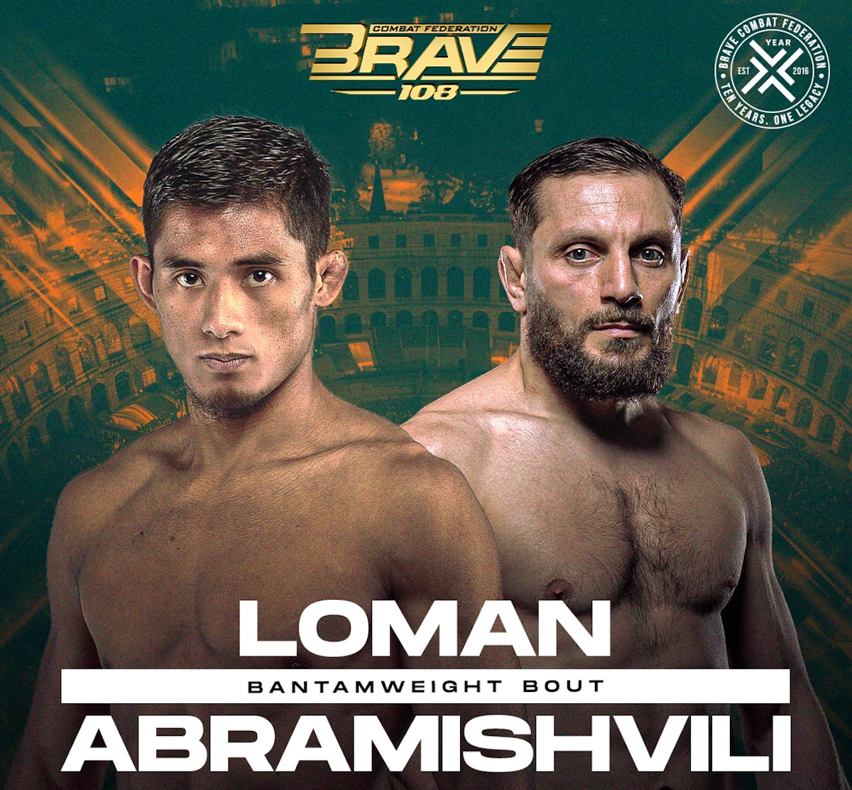 Filipino MMA star Stephen Loman returns to BRAVE CF eyeing bantamweight title shot