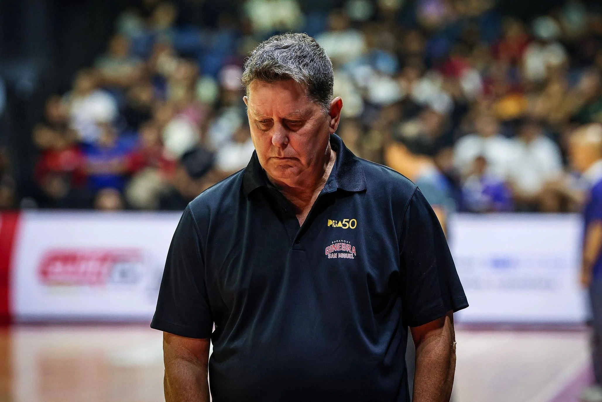 Tim Cone calls out Barangay Ginebra’s “really poor effort” after Rain or Shine loss