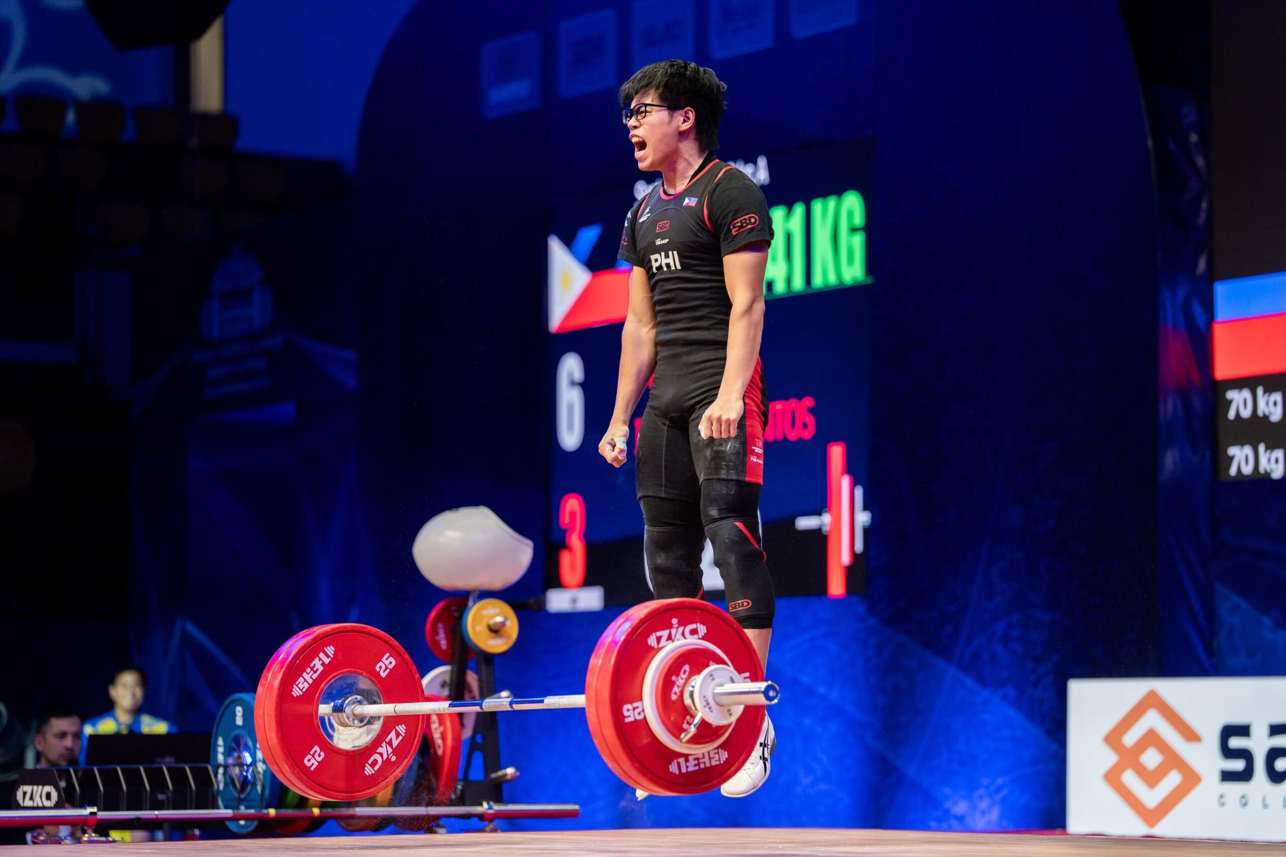 Albert Delos Santos completes golden sweep as Philippine lifters dominate in Tashkent