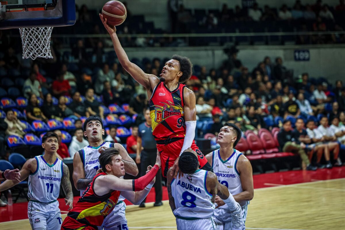George King drops conference-high 46 as San Miguel halts Converge’s skid bid 