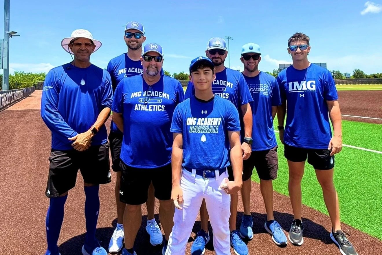 Aiden Lazaro keeps MLB dream alive after becoming first Filipino to sign for the IMG Academy