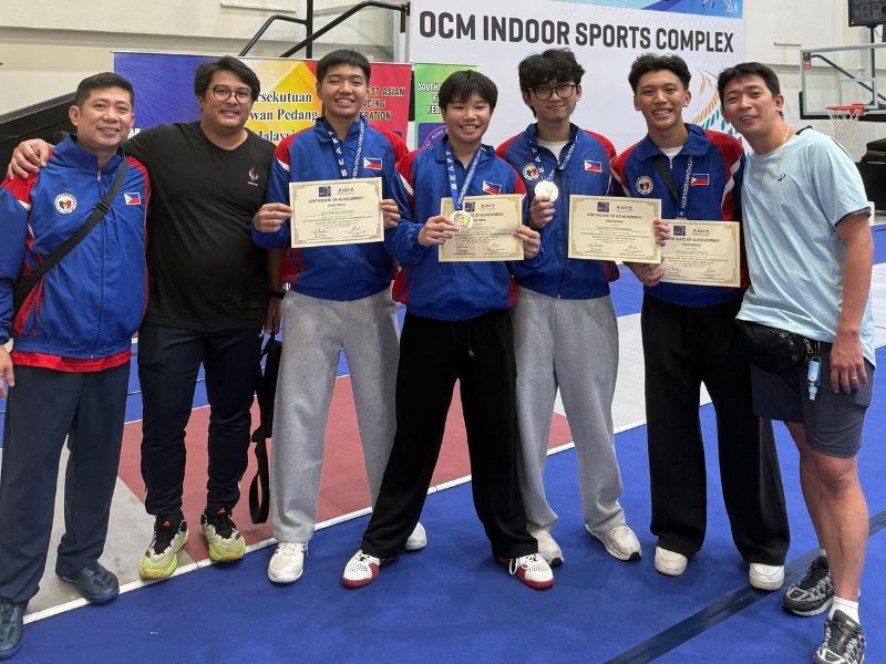 Philippine fencers win U20 gold at 2026 SEAFF Juniors Fencing Championship