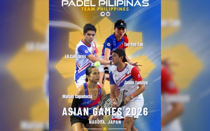 Philippine padel team steps up preparations for historic Asian Games debut