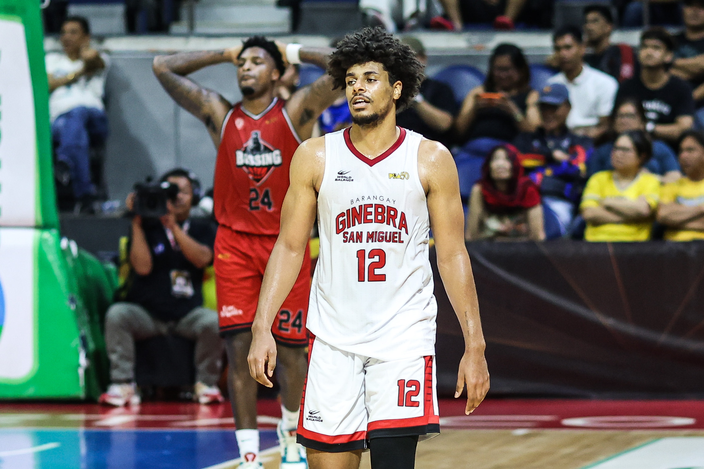Riley Grisby praises Manila Clasico atmosphere despite Barangay Ginebra’s loss to Magnolia