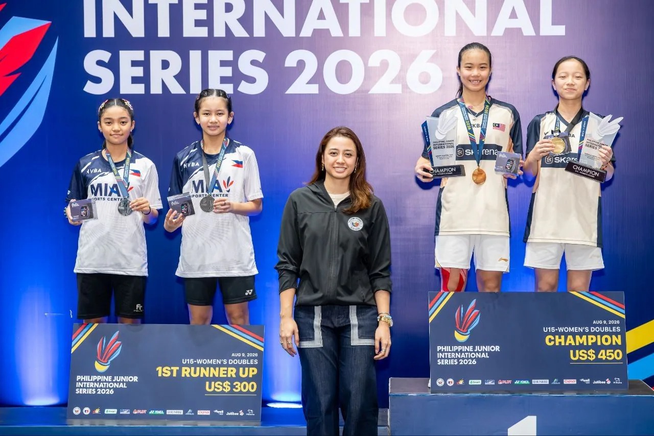 Seanna Berce and Psalm Tablante capture silver in historic Philippine Junior International Series